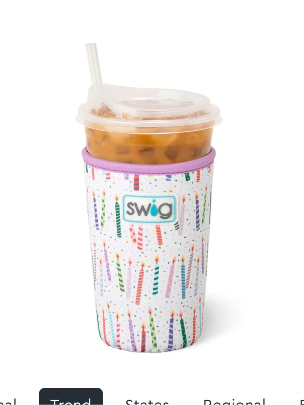 Swig Medium Iced Coffee Koolie - Birthday Bundle